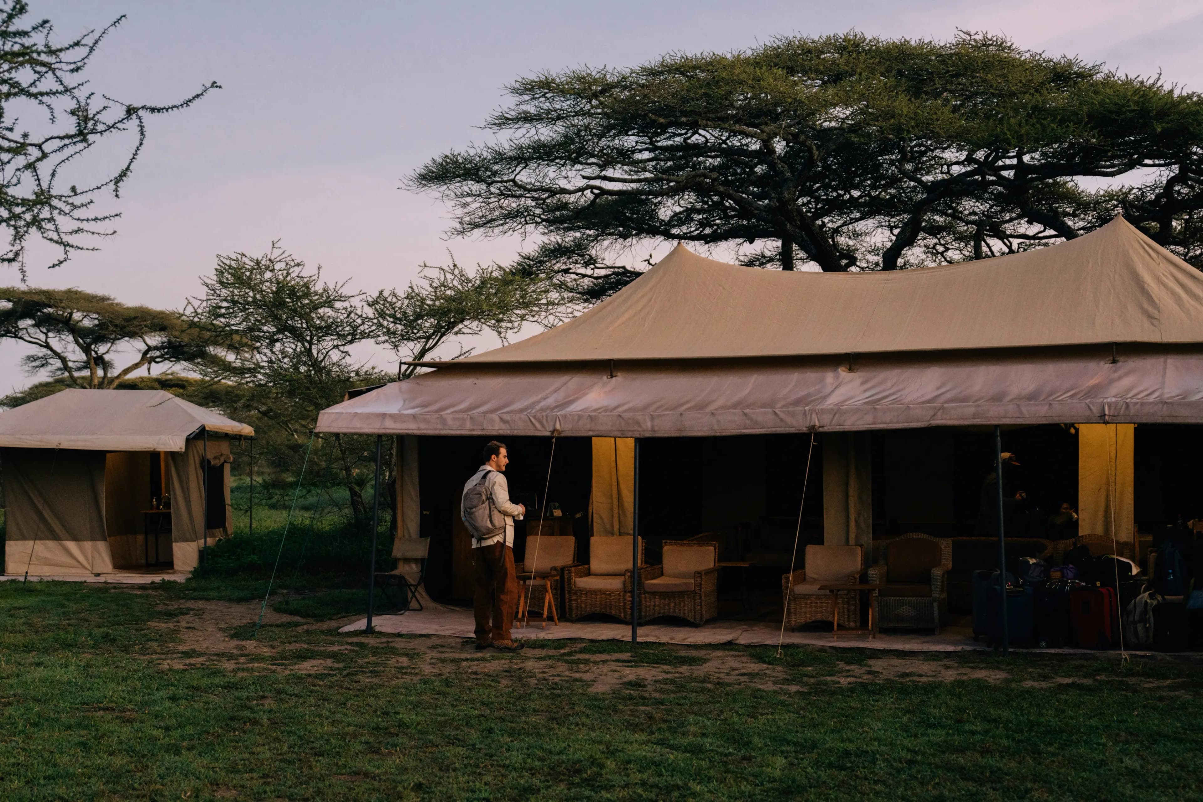 Organic luxury: Our base in the Serengeti, where the boundaries between wilderness and comfort disappear