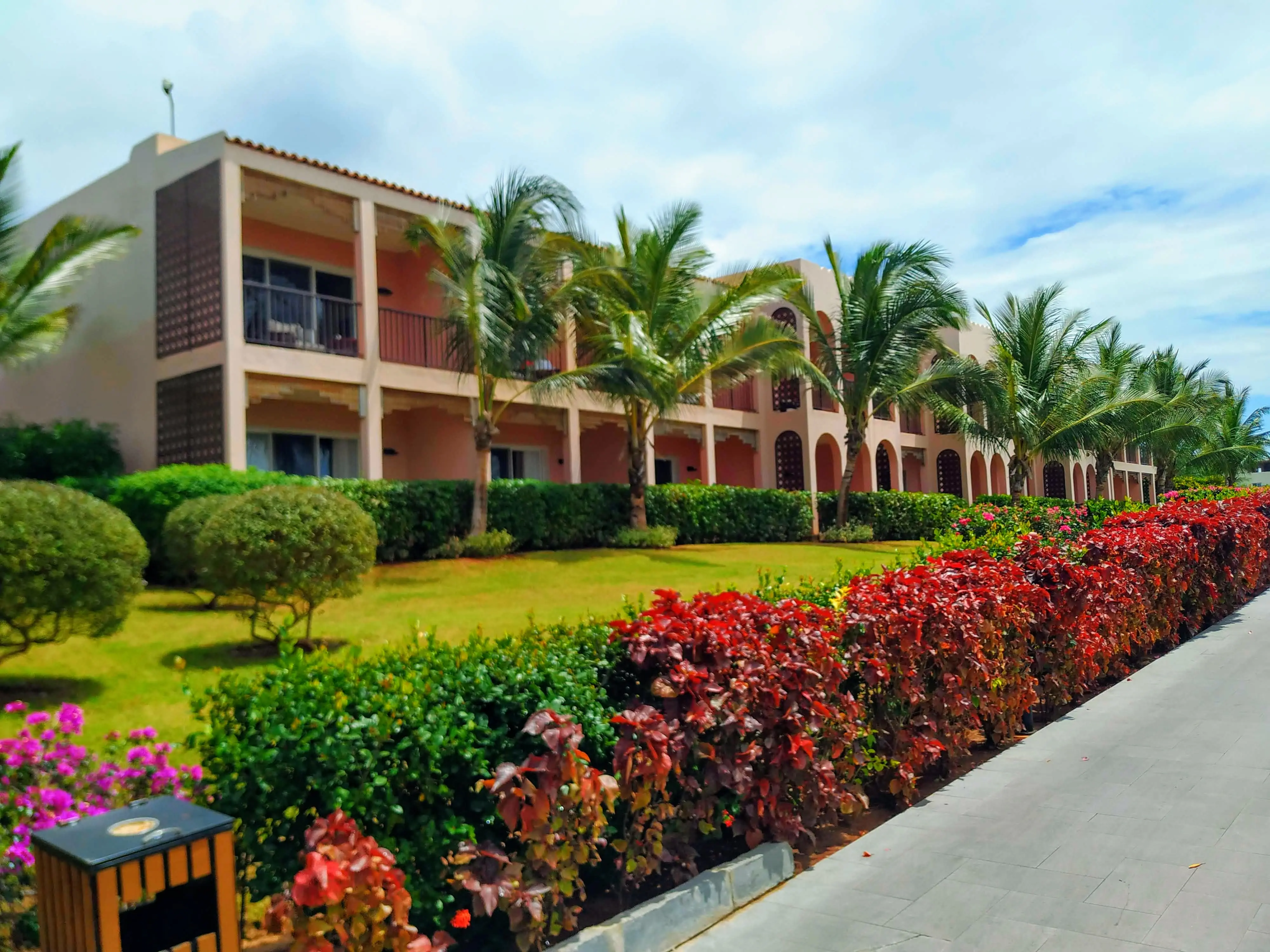 The Mora Zanzibar's lush gardens and architecture